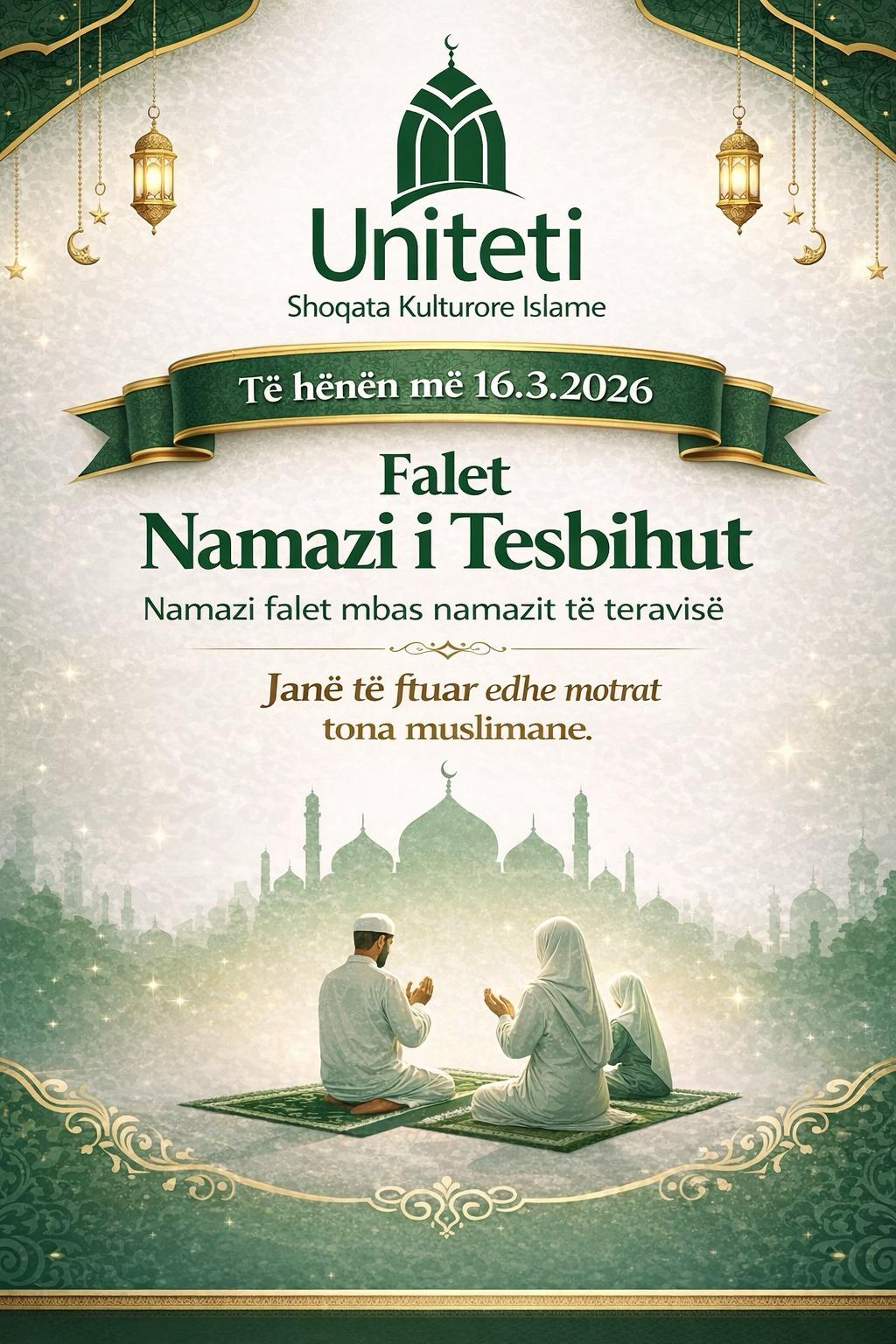 Falët Namazi i Tesbihut